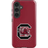 University of South Carolina Gamecocks Logo Red Galaxy S24 Impact Case