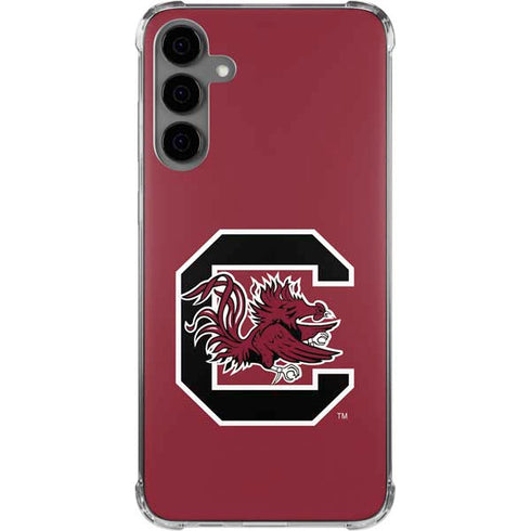 University of South Carolina Gamecocks Logo Red Galaxy S24 Plus Clear Case