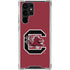 University of South Carolina Gamecocks Logo Red Galaxy S24 Ultra Clear Case