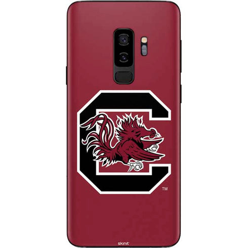 University of South Carolina Gamecocks Logo Red Galaxy S9 Plus Skin