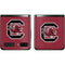 University of South Carolina Gamecocks Logo Red Galaxy Z Flip Skin