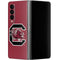 University of South Carolina Gamecocks Logo Red Galaxy Z Fold4 5G Skin