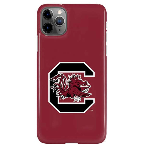 University of South Carolina Gamecocks Logo Red iPhone 11 Pro Max Lite Case