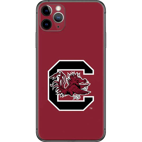 University of South Carolina Gamecocks Logo Red iPhone 11 Pro Max Skin