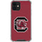 University of South Carolina Gamecocks Logo Red iPhone 12 Mini Clear Case