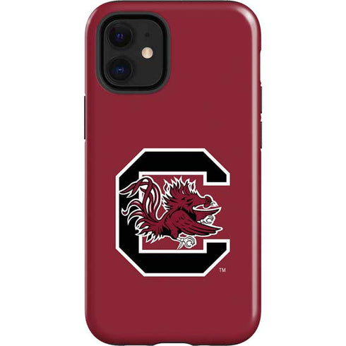University of South Carolina Gamecocks Logo Red iPhone 12 Mini Impact Case