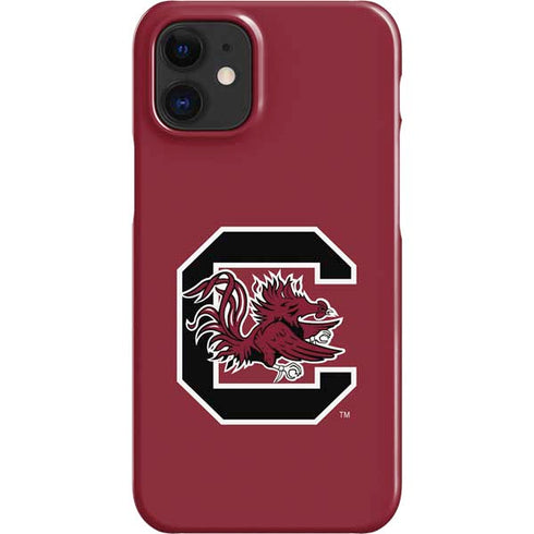 University of South Carolina Gamecocks Logo Red iPhone 12 Mini Lite Case