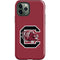 University of South Carolina Gamecocks Logo Red iPhone 12 Pro Impact Case