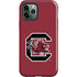 University of South Carolina Gamecocks Logo Red iPhone 12 Pro Impact Case