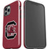University of South Carolina Gamecocks Logo Red iPhone 12 Pro Impact Case