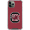 University of South Carolina Gamecocks Logo Red iPhone 12 Pro Max Clear Case