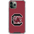 University of South Carolina Gamecocks Logo Red iPhone 12 Pro Max Clear Case
