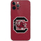 University of South Carolina Gamecocks Logo Red iPhone 12 Pro Skin