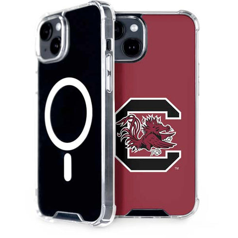 University of South Carolina Gamecocks Logo Red iPhone 13 MagSafe Case