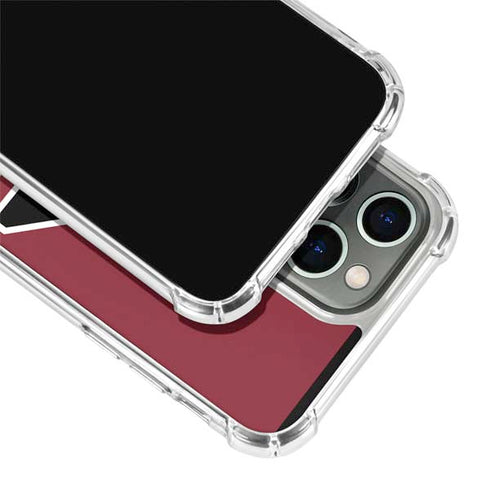 University of South Carolina Gamecocks Logo Red iPhone 13 Pro Clear Case