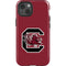 University of South Carolina Gamecocks Logo Red iPhone 14 Impact Case