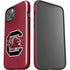 University of South Carolina Gamecocks Logo Red iPhone 14 Impact Case