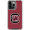 University of South Carolina Gamecocks Logo Red iPhone 15 Pro Clear Case