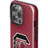 University of South Carolina Gamecocks Logo Red iPhone 15 Pro Impact Case