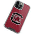 University of South Carolina Gamecocks Logo Red iPhone 15 Pro Max Clear Case