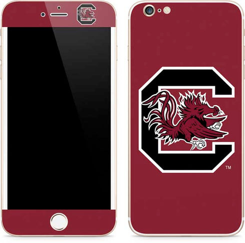 University of South Carolina Gamecocks Logo Red iPhone 6/6s Plus Skin