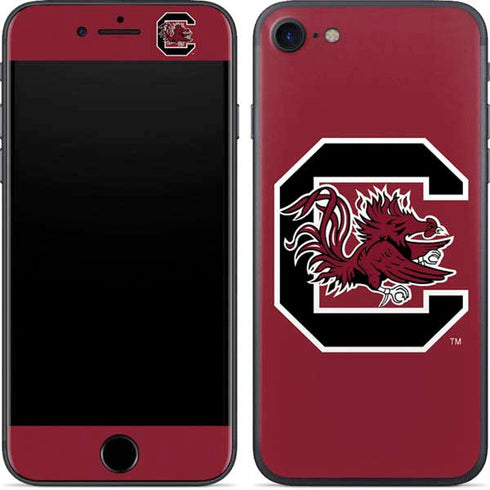 University of South Carolina Gamecocks Logo Red iPhone 7 Skin