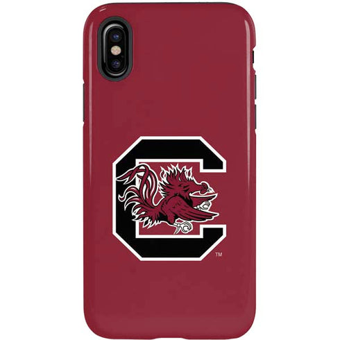 University of South Carolina Gamecocks Logo Red iPhone X Pro Case