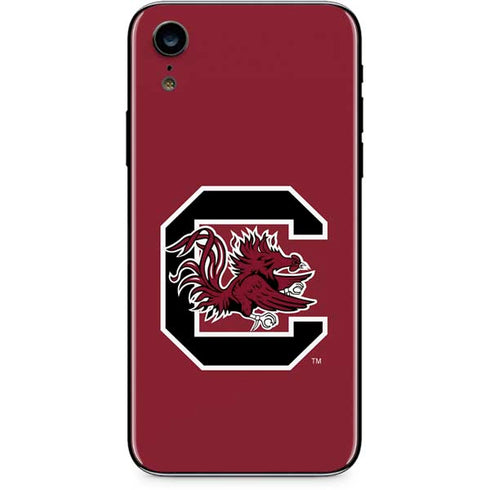 University of South Carolina Gamecocks Logo Red iPhone XR Skin