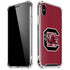 University of South Carolina Gamecocks Logo Red iPhone XS Max Clear Case