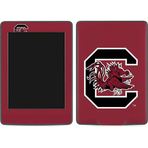 University of South Carolina Gamecocks Logo Red Amazon Kindle Skin