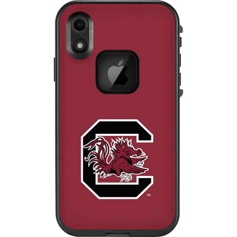 University of South Carolina Gamecocks Logo Red LifeProof Fre iPhone Skin