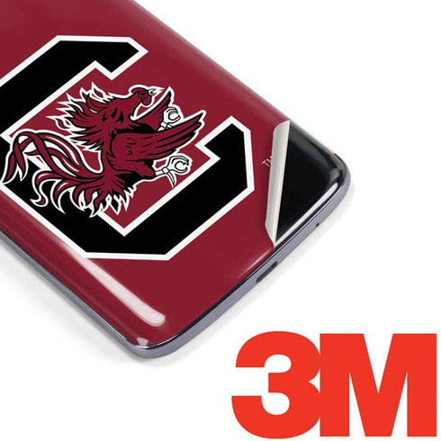 University of South Carolina Gamecocks Logo Red Moto E5 Plus Skin