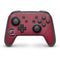 University of South Carolina Gamecocks Logo Red Nintendo Switch Pro Controller Skin