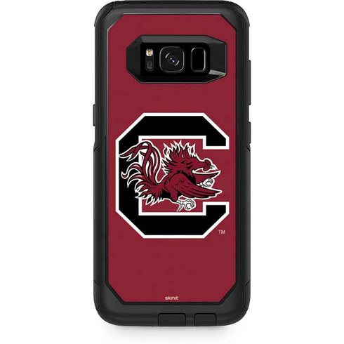 University of South Carolina Gamecocks Logo Red Otterbox Commuter Galaxy Skin