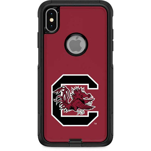 University of South Carolina Gamecocks Logo Red Otterbox Commuter iPhone Skin
