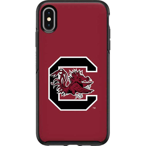 University of South Carolina Gamecocks Logo Red Otterbox Symmetry iPhone Skin