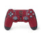 University of South Carolina Gamecocks Logo Red PS4 Controller Skin