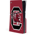 University of South Carolina Gamecocks Logo Red PS5 Slim Disk Console Skin