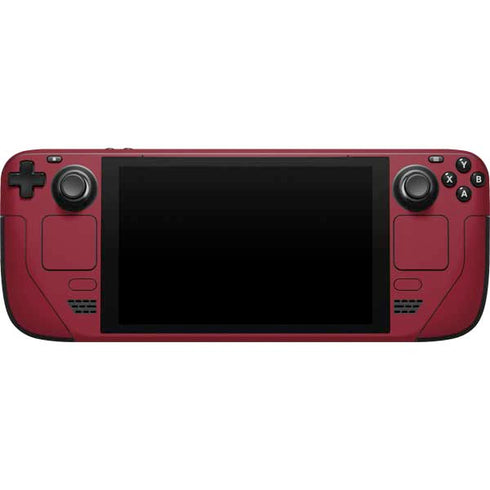 University of South Carolina Gamecocks Logo Red Steam Deck Handheld Gaming Computer Skin