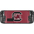 University of South Carolina Gamecocks Logo Red Steam Deck Handheld Gaming Computer Skin