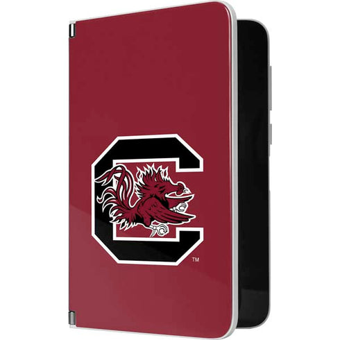 University of South Carolina Gamecocks Logo Red Surface Duo Skin