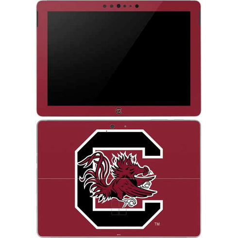 University of South Carolina Gamecocks Logo Red Surface Go Skin