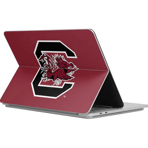 University of South Carolina Gamecocks Logo Red Surface Laptop Studio Skin