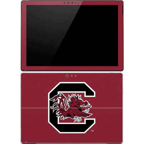 University of South Carolina Gamecocks Logo Red Surface Pro 4 Skin