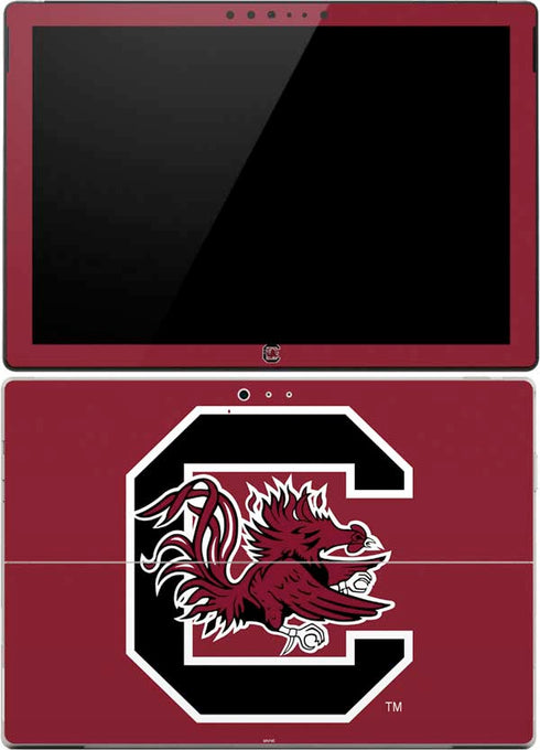 University of South Carolina Gamecocks Logo Red Surface Pro (2017) Skin