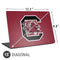 University of South Carolina Gamecocks Logo Red Universal Laptop 15in (12.2 x 8.8in) Skin
