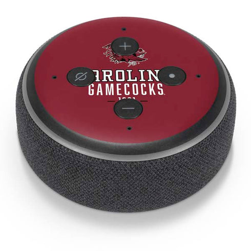 University of South Carolina Gamecocks Red Amazon Echo Dot Skin