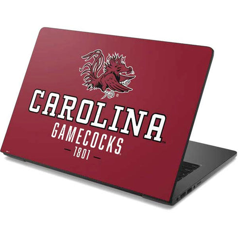 University of South Carolina Gamecocks Red Dell Chromebook Skin