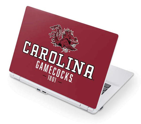 University of South Carolina Gamecocks Red Acer Chromebook Skin