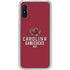 University of South Carolina Gamecocks Red Galaxy A10e Clear Case